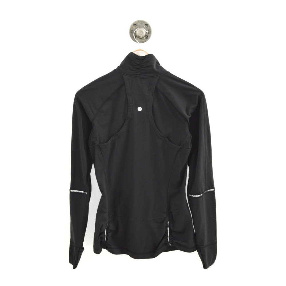 Lululemon Half Zip L/S Pullover Top #205-14 - Picture 3 of 3